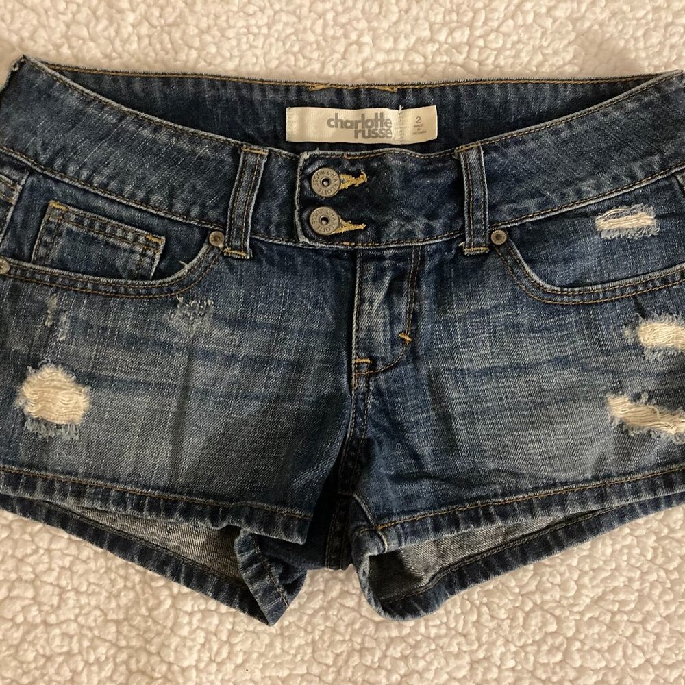 Charlotte Russe denim short size 2